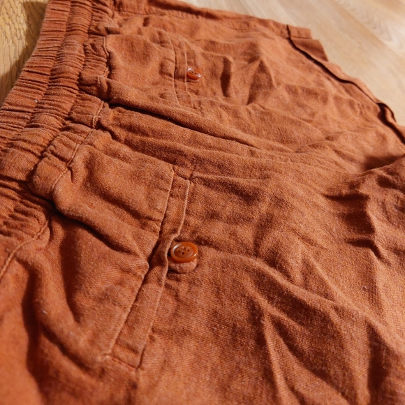 Rust Orange Shorts - Picture 2 of 9